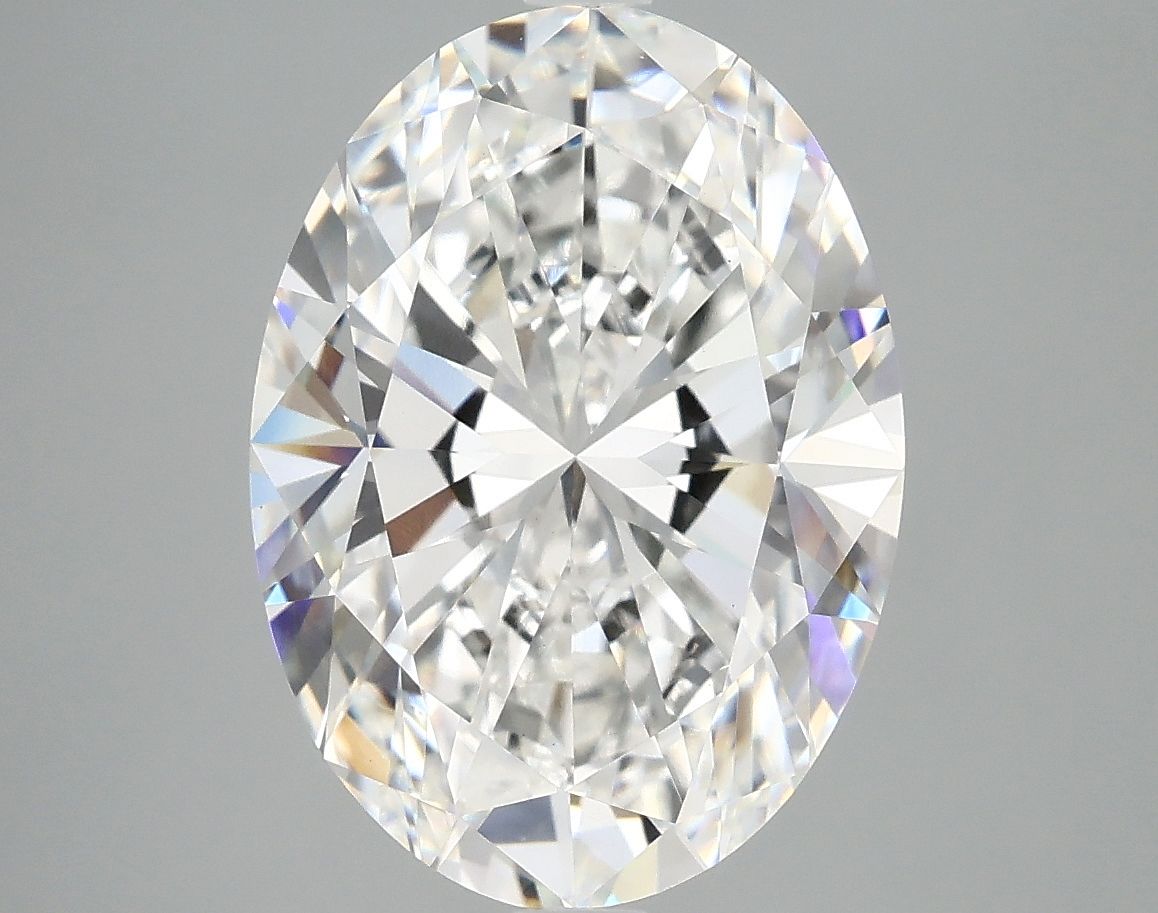 5.01 ct. oval Lab Grown Diamond front image