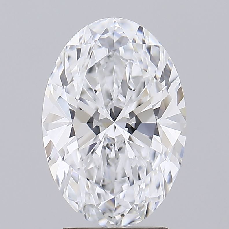 2.87 ct. oval Lab Grown Diamond front image