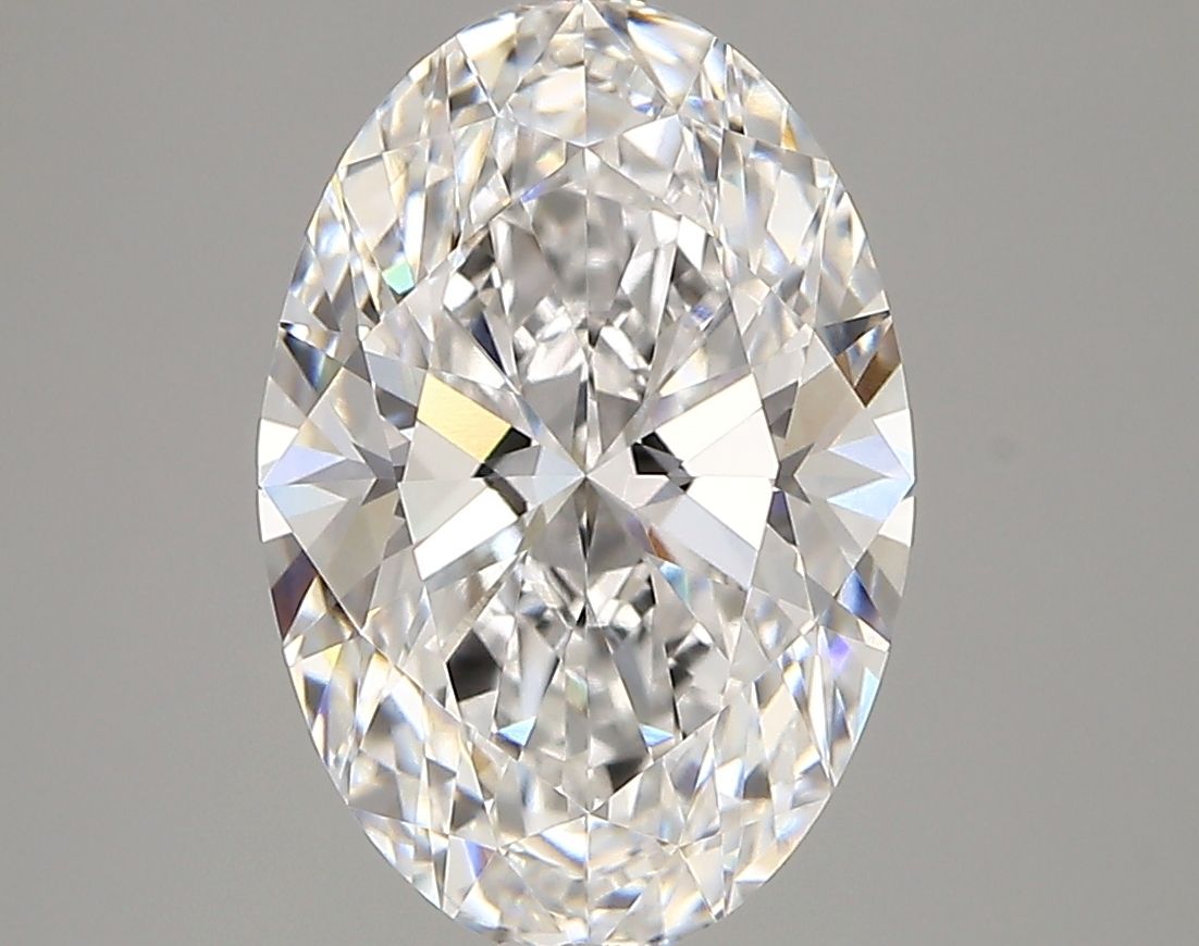 3.68 ct. oval Lab Grown Diamond front image