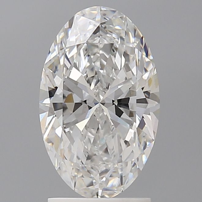 2.09 ct. oval Lab Grown Diamond front image