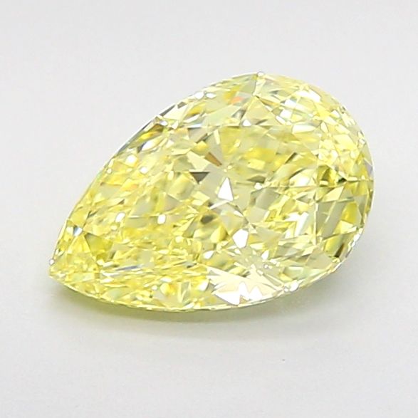 1.02 CT Fancy Intense Yellow PEAR