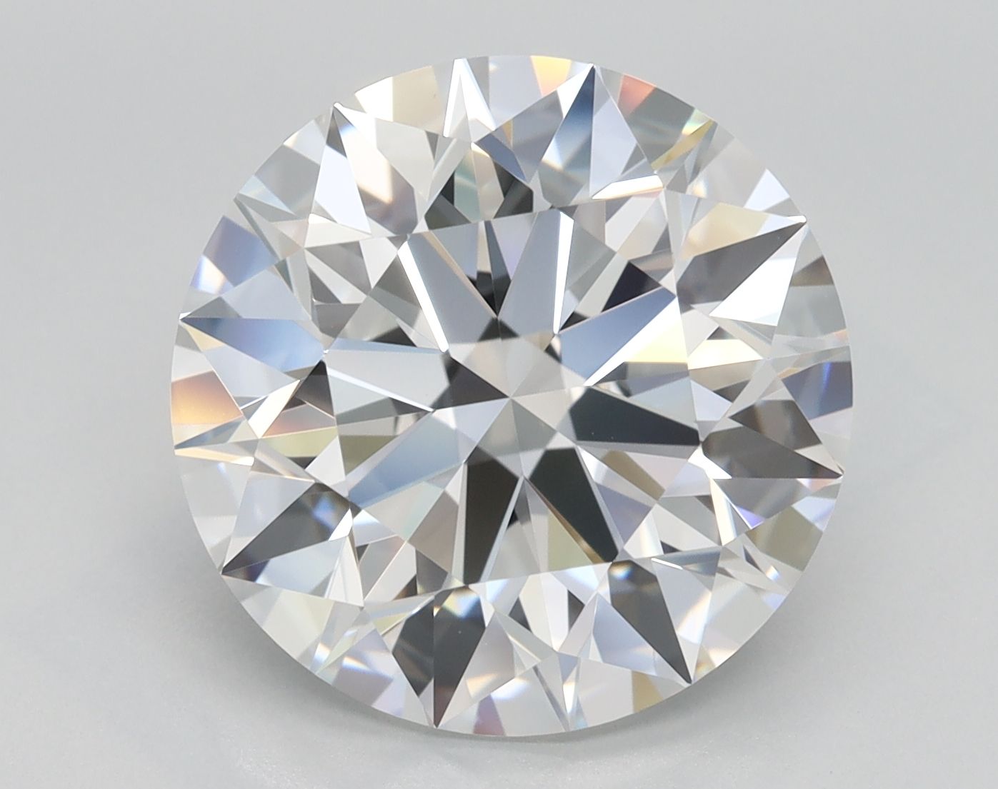 5.61 ct. round Lab Grown Diamond front image
