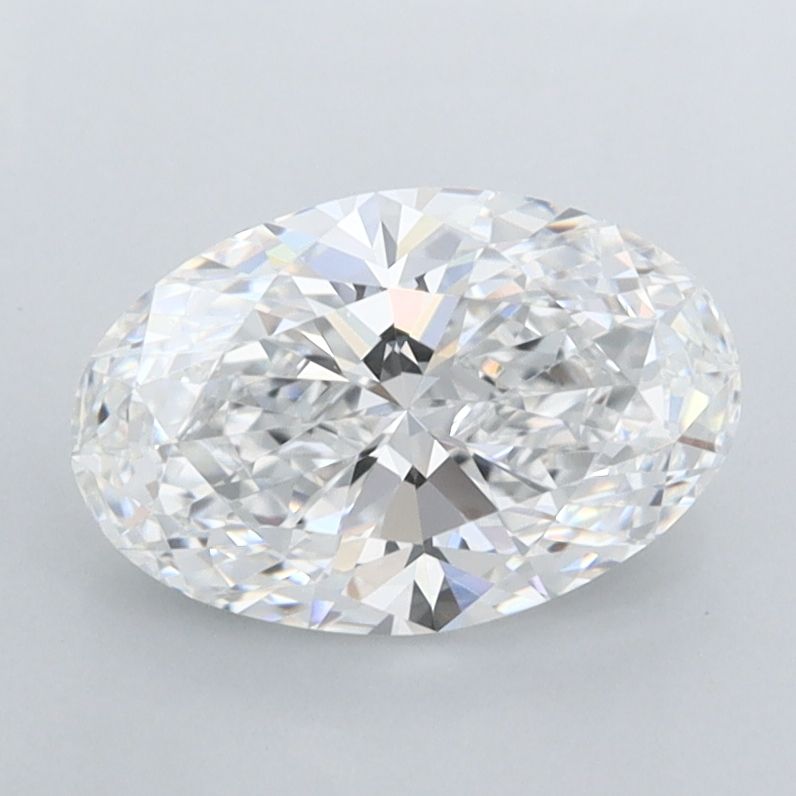 1.38 ct. oval Lab Grown Diamond front image