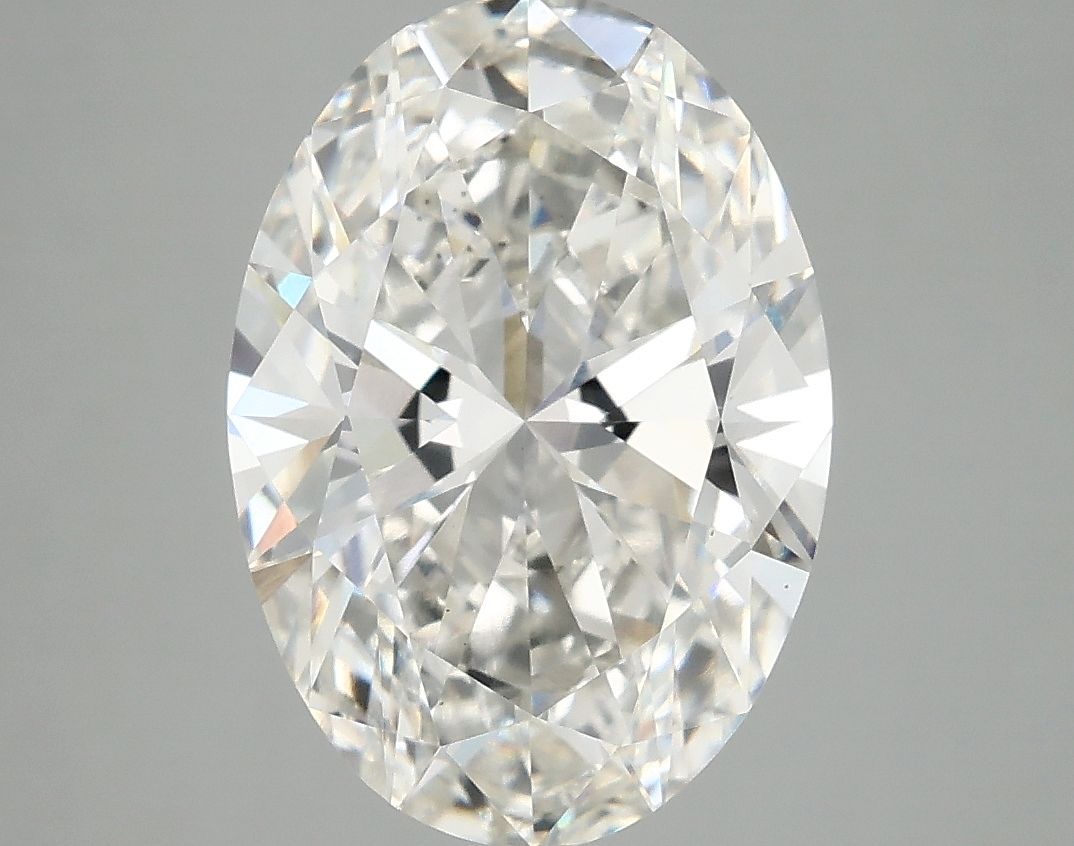 3.90 ct. oval Lab Grown Diamond front image