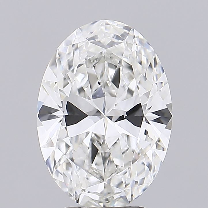 4.09 ct. oval Lab Grown Diamond front image