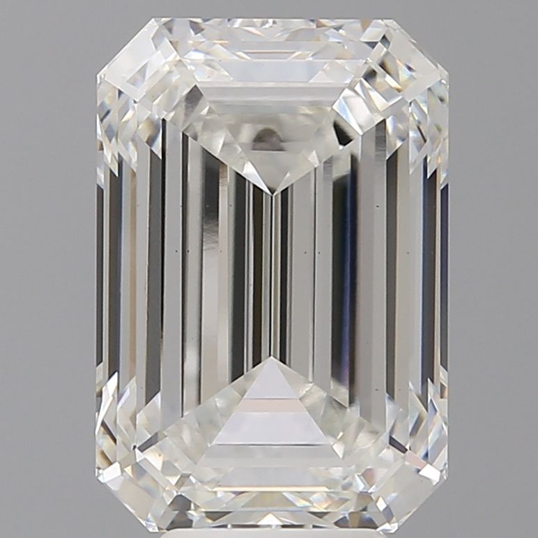 7.07 ct. emerald Lab Grown Diamond front image