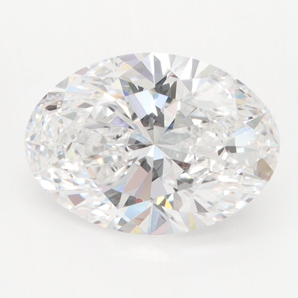 3.07 ct. oval Lab Grown Diamond front image
