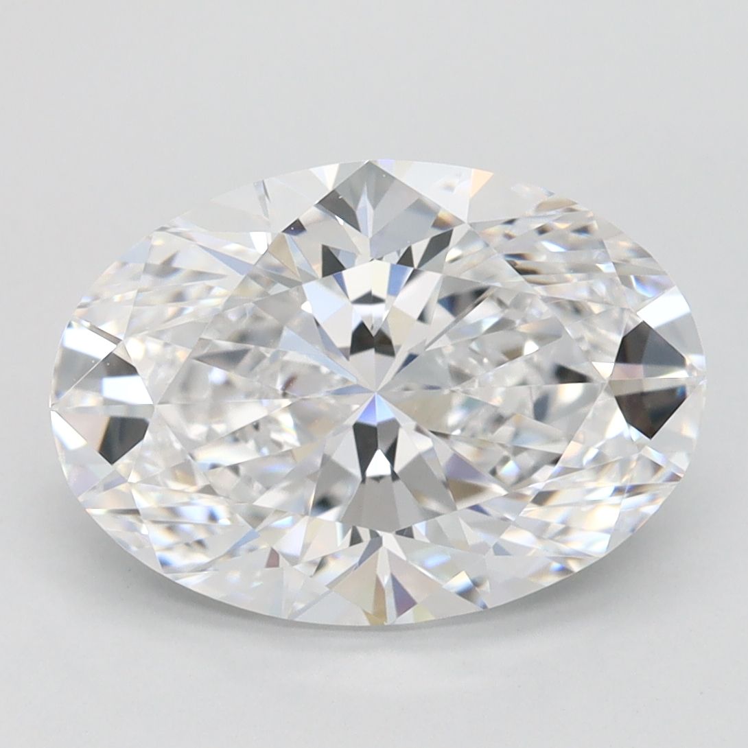 3.02 ct. oval Lab Grown Diamond front image
