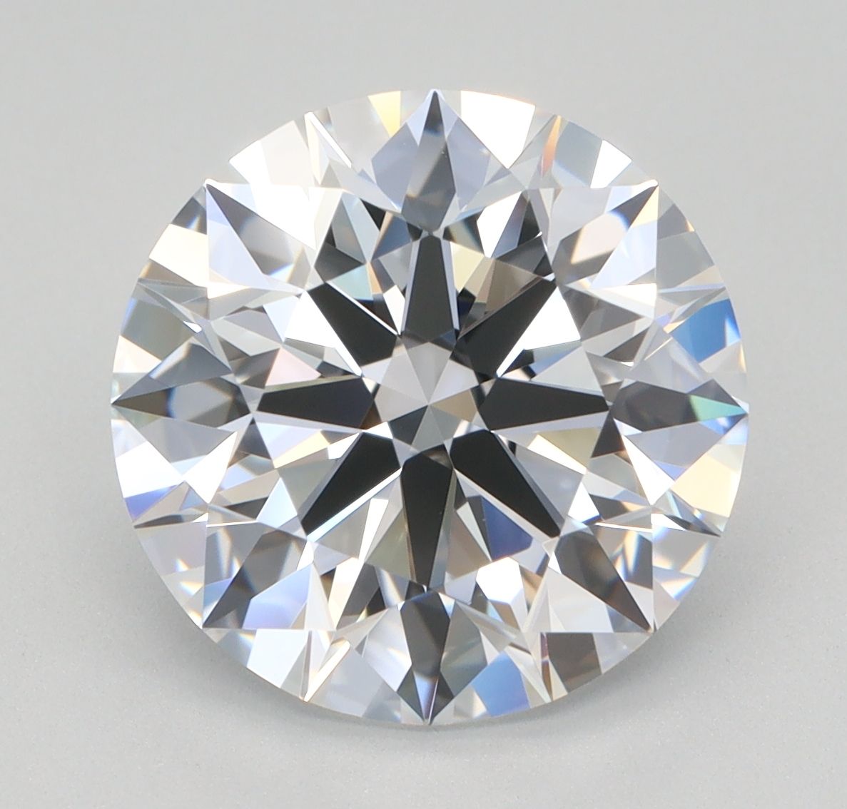 Diamant Rond 3.44 ct - Couleur D - Pureté VVS1