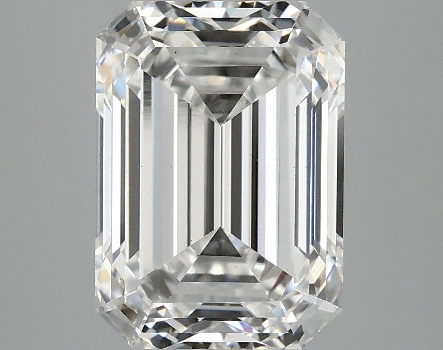 3.95 ct. emerald Lab Grown Diamond front image