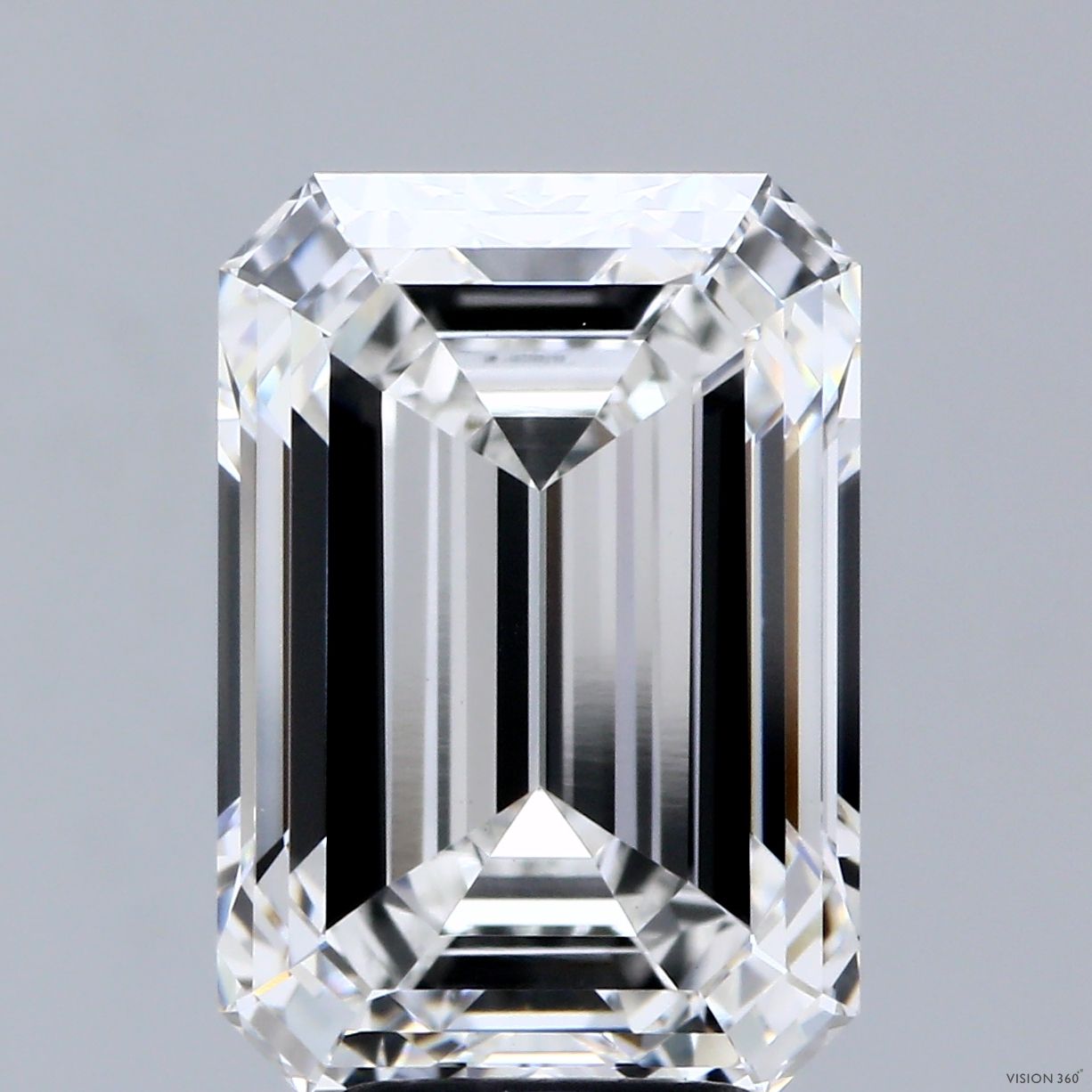 6.07 ct. emerald Lab Grown Diamond front image