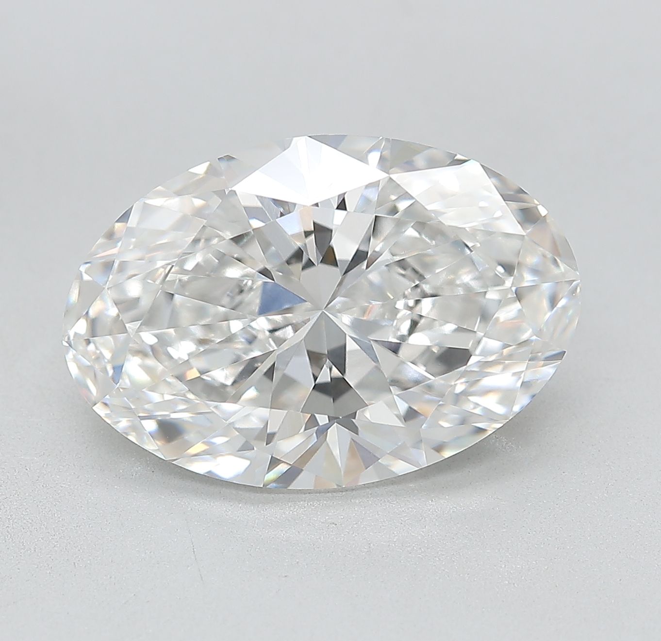 5.49 ct. oval Lab Grown Diamond front image