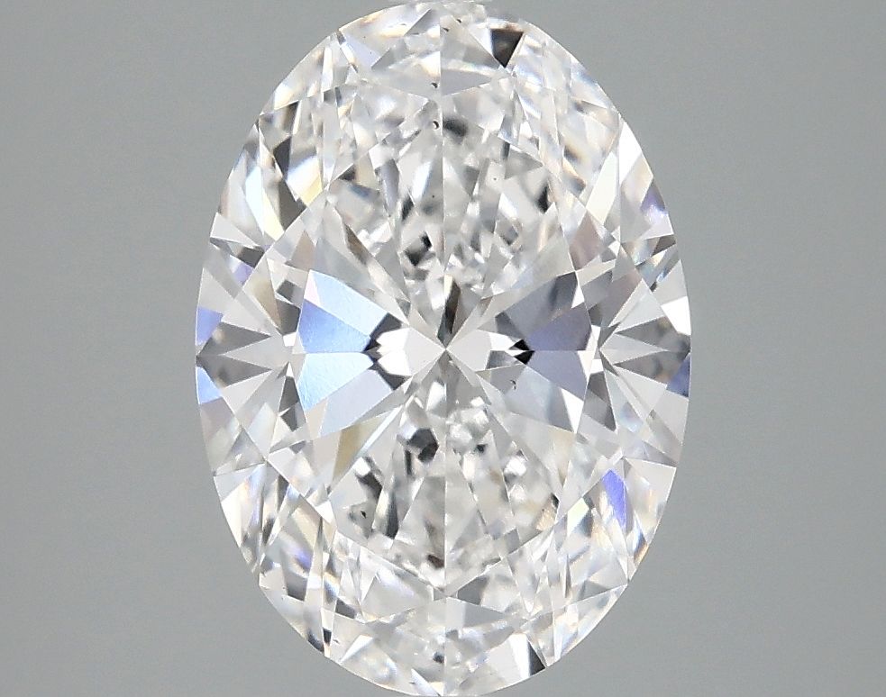 3.02 ct. oval Lab Grown Diamond front image