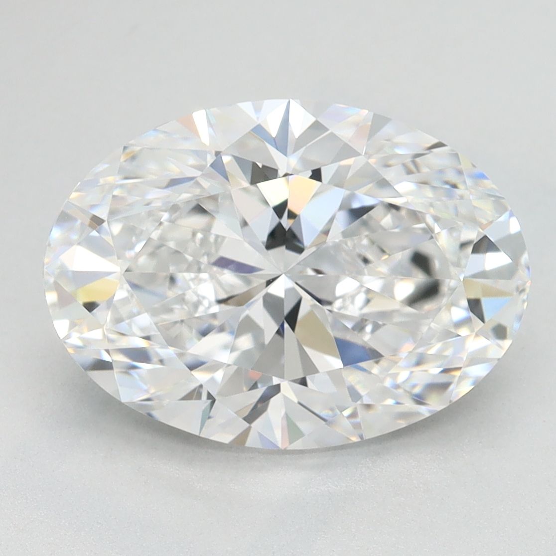 3.42 ct. oval Lab Grown Diamond front image