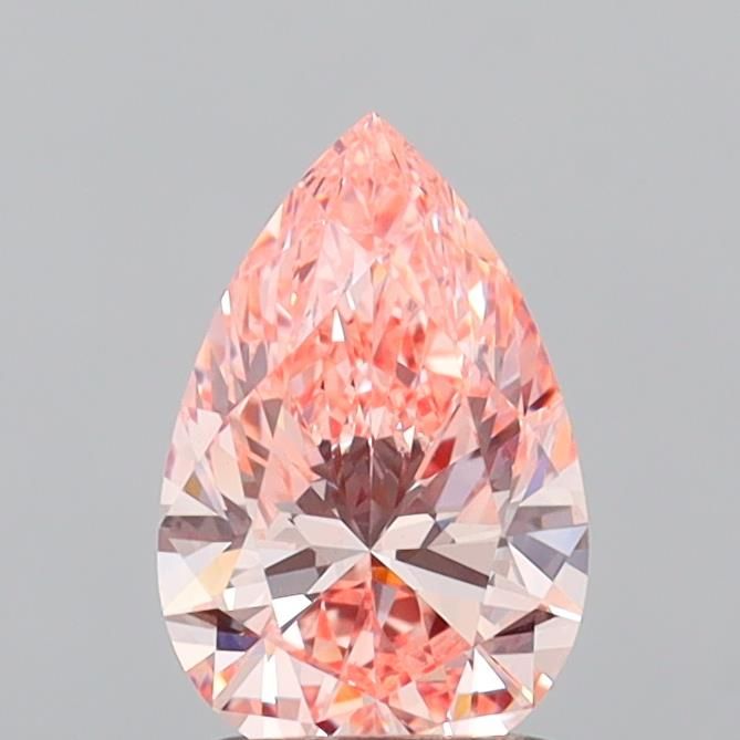 1.41 CT Fancy Intense Pink PEAR