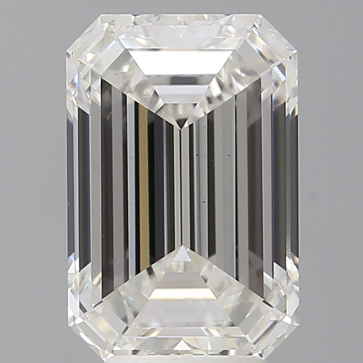 5.10 ct. emerald Lab Grown Diamond front image