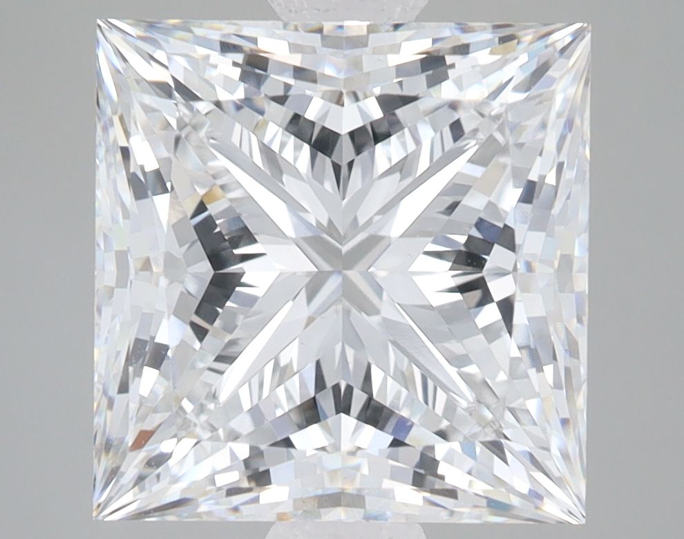 6.09 ct. princess Lab Grown Diamond front image