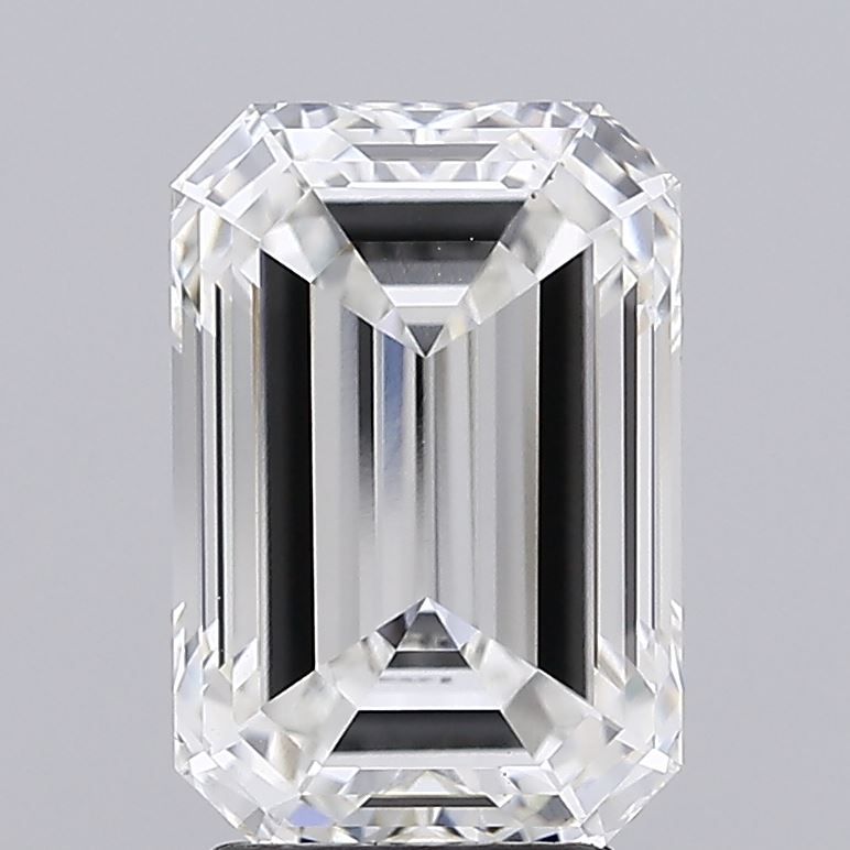 4.10 ct. emerald Lab Grown Diamond front image