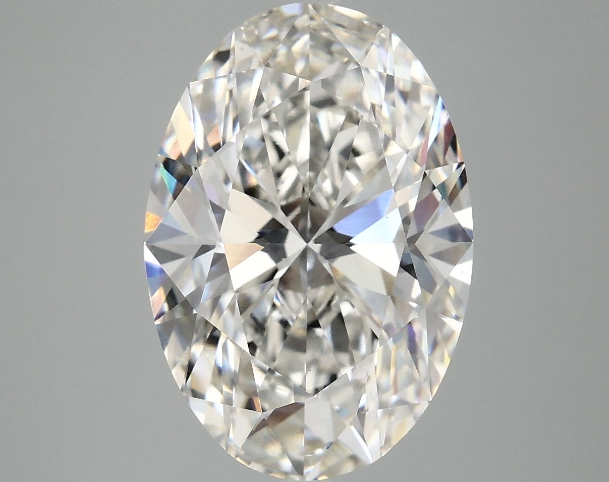 5.01 ct. oval Lab Grown Diamond front image