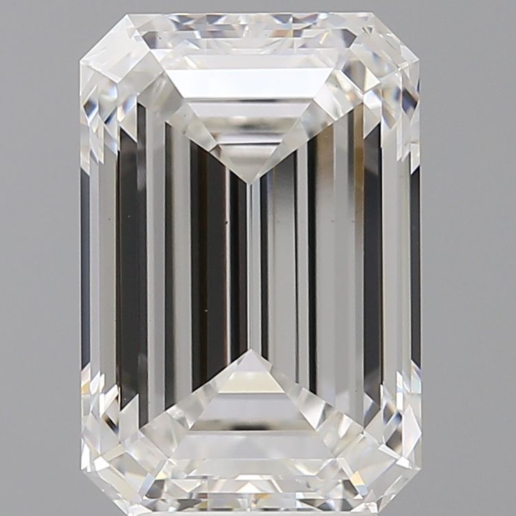 5.52 ct. emerald Lab Grown Diamond front image