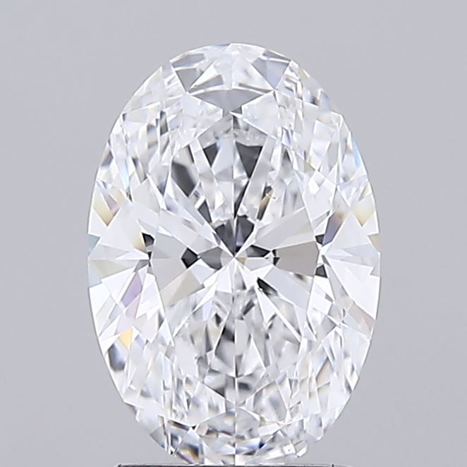 1.72 ct. oval Lab Grown Diamond front image