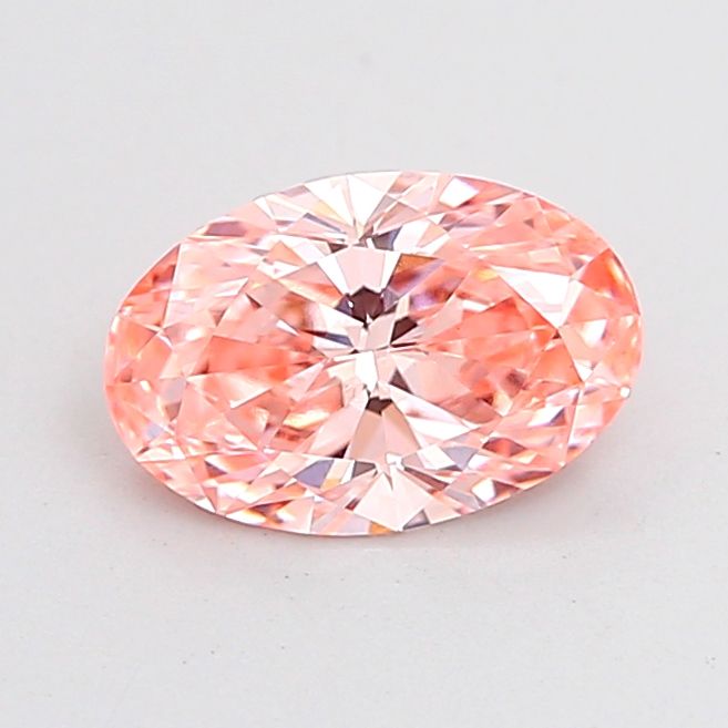 1.04 CT Fancy Vivid Pink OVAL