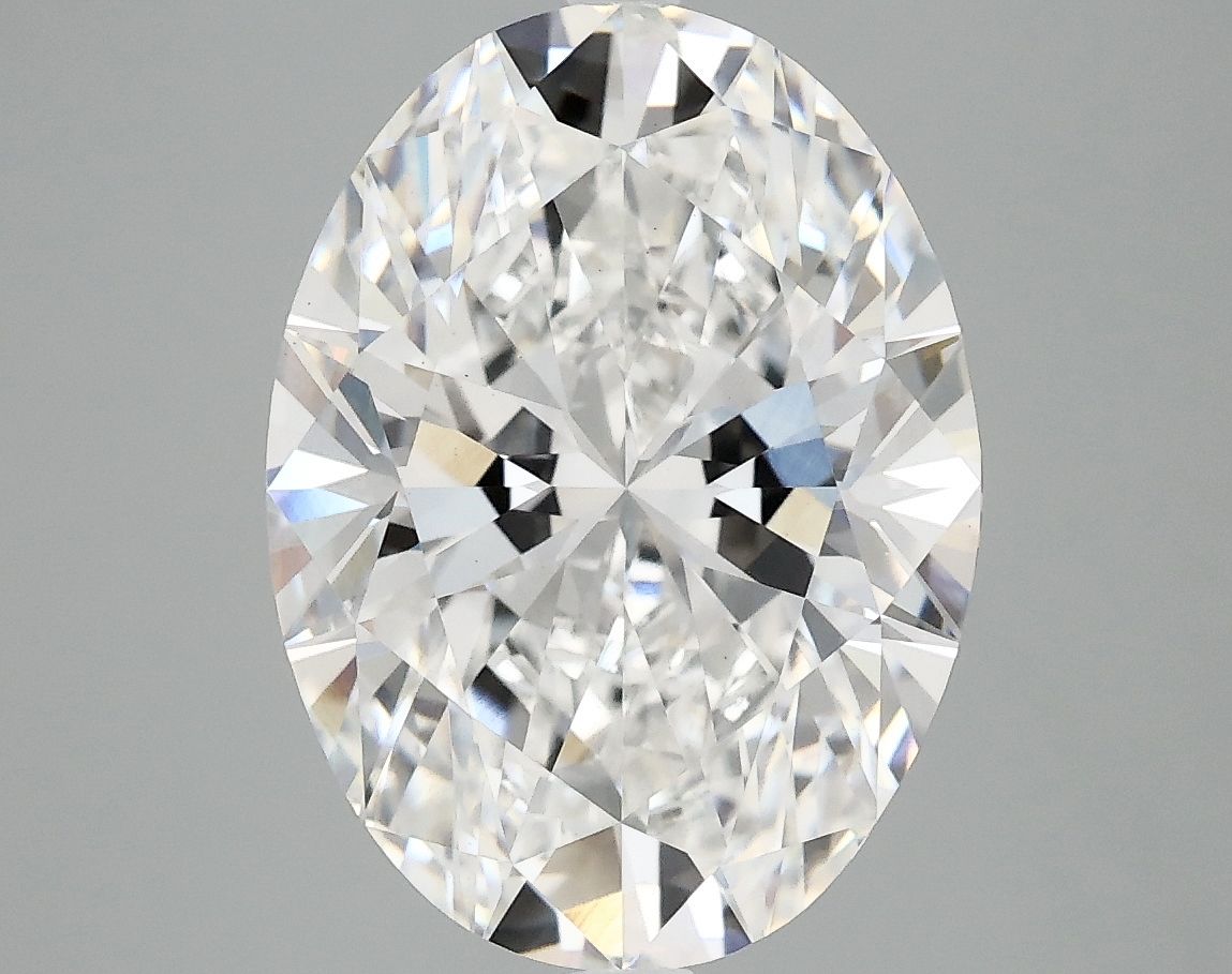 5.04 ct. oval Lab Grown Diamond front image