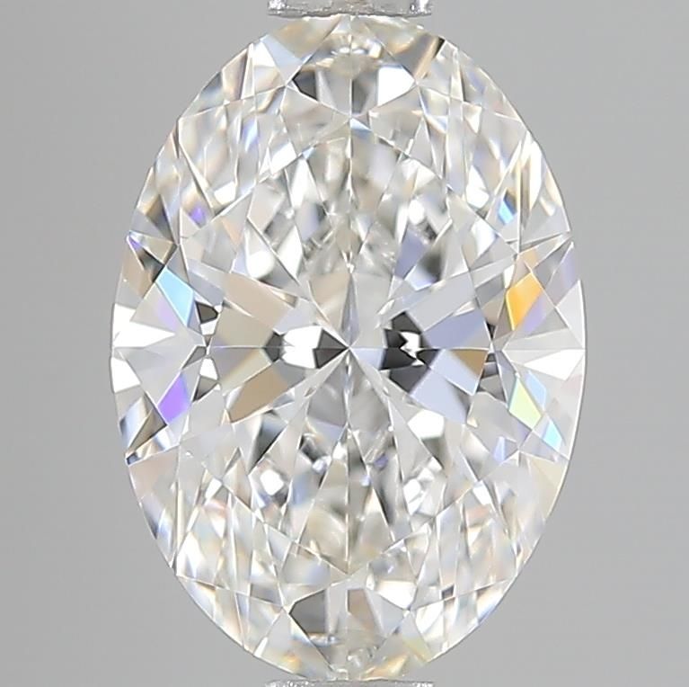 1.53 carat f IF EX Cut IGI oval diamond