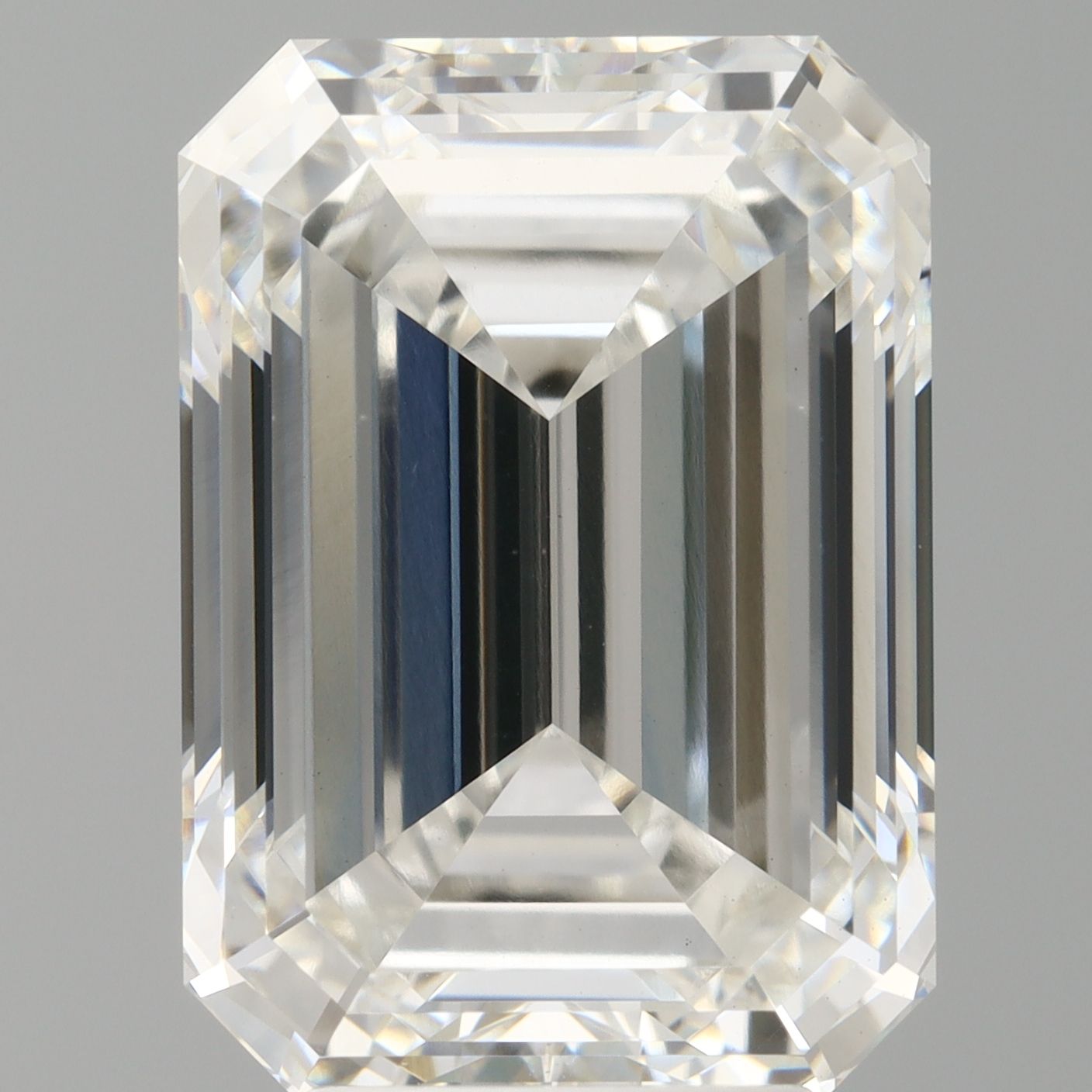 6.04 ct. emerald Lab Grown Diamond front image