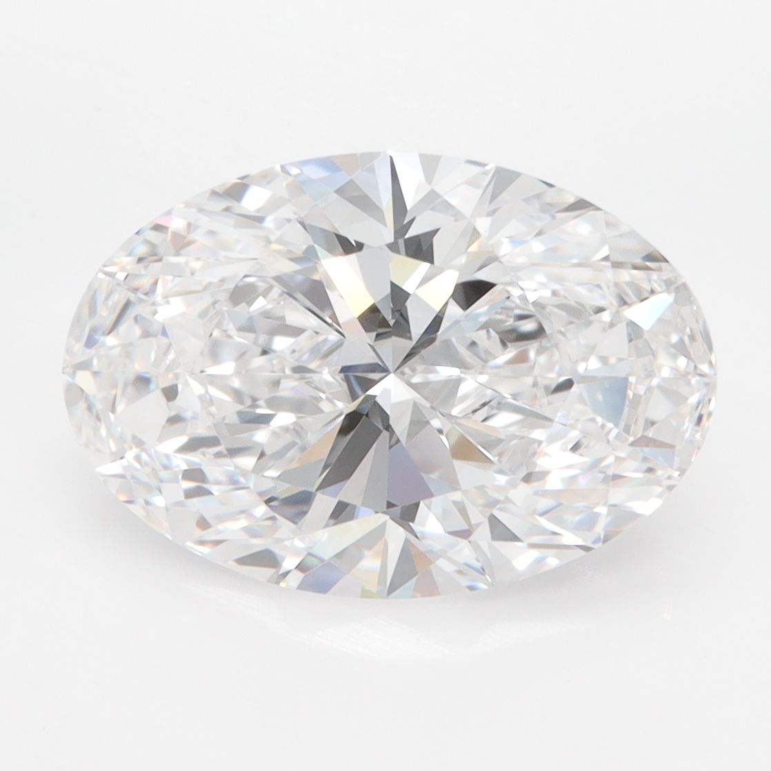 4.05 ct. oval Lab Grown Diamond front image