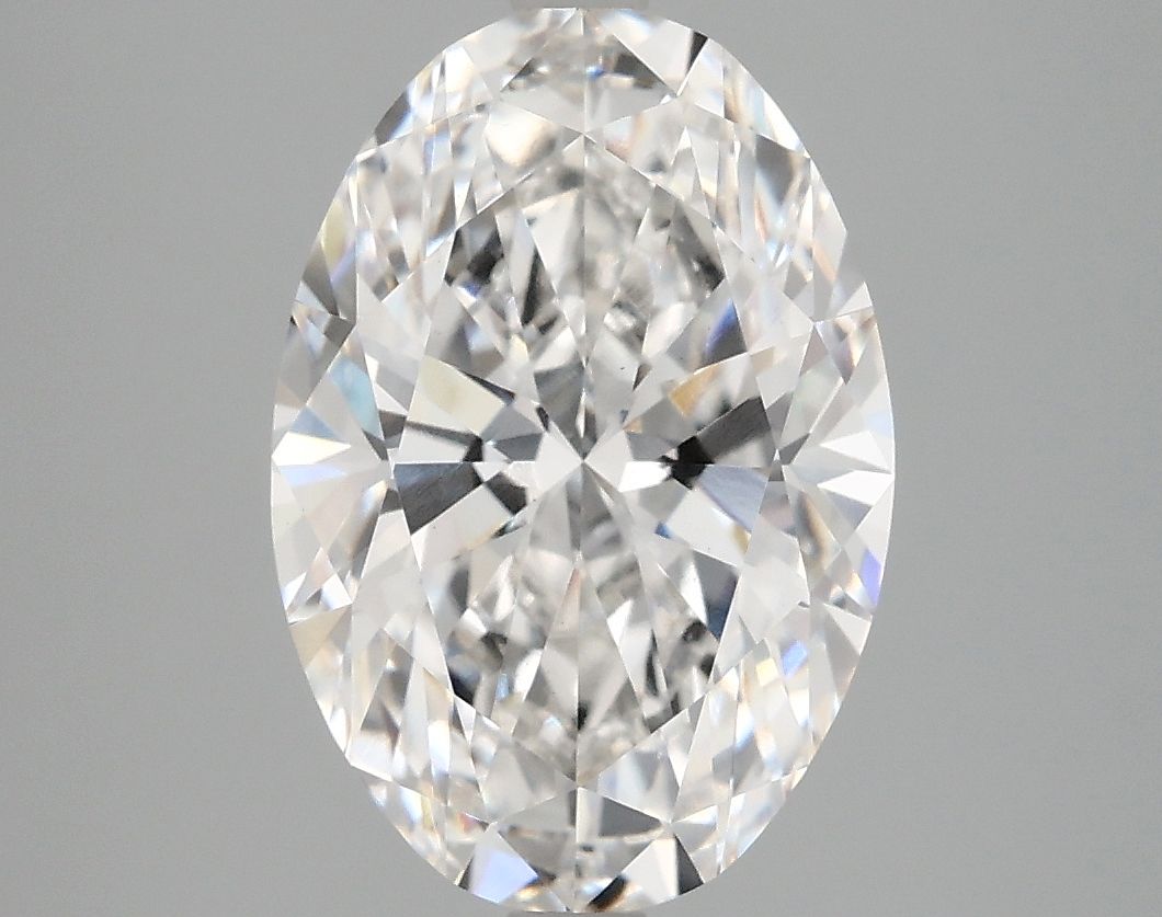 3.74 ct. oval Lab Grown Diamond front image