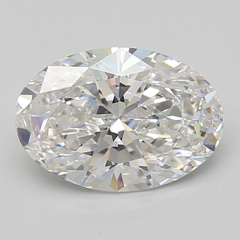 3.01 ct. oval Lab Grown Diamond front image