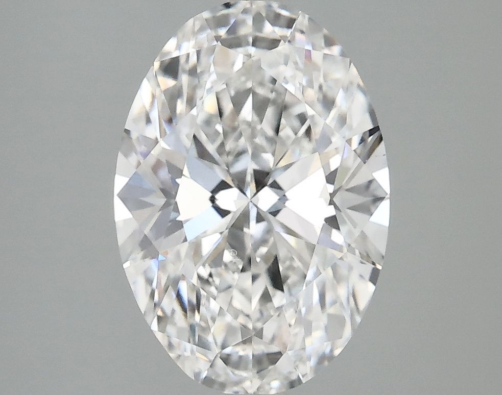 2.98 ct. oval Lab Grown Diamond front image
