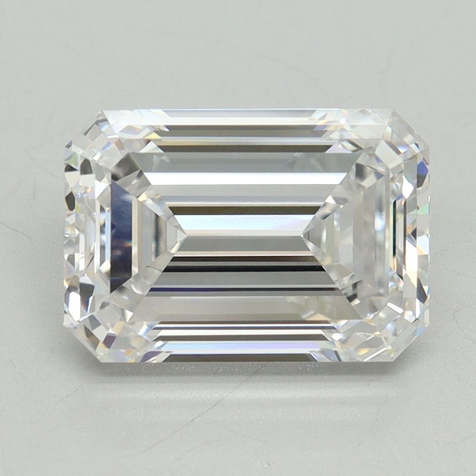 3.67 ct. emerald Lab Grown Diamond front image