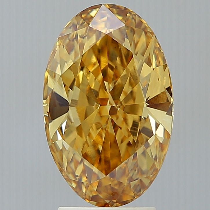 4.05 ct. oval Lab Grown Diamond front image
