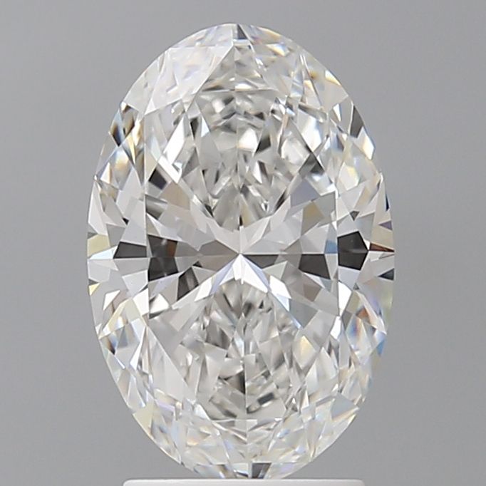 2.60 ct. oval Lab Grown Diamond front image