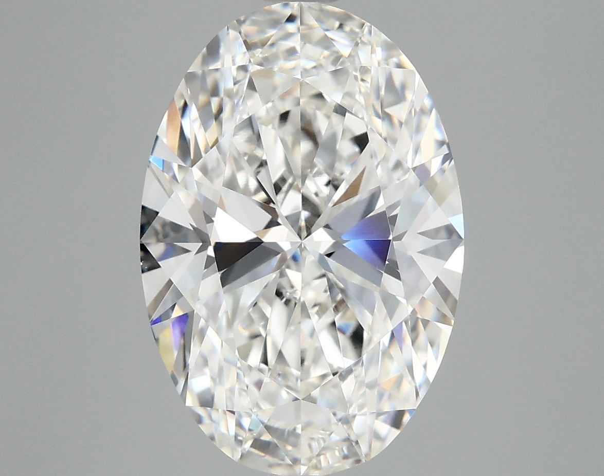 5.04 ct. oval Lab Grown Diamond front image