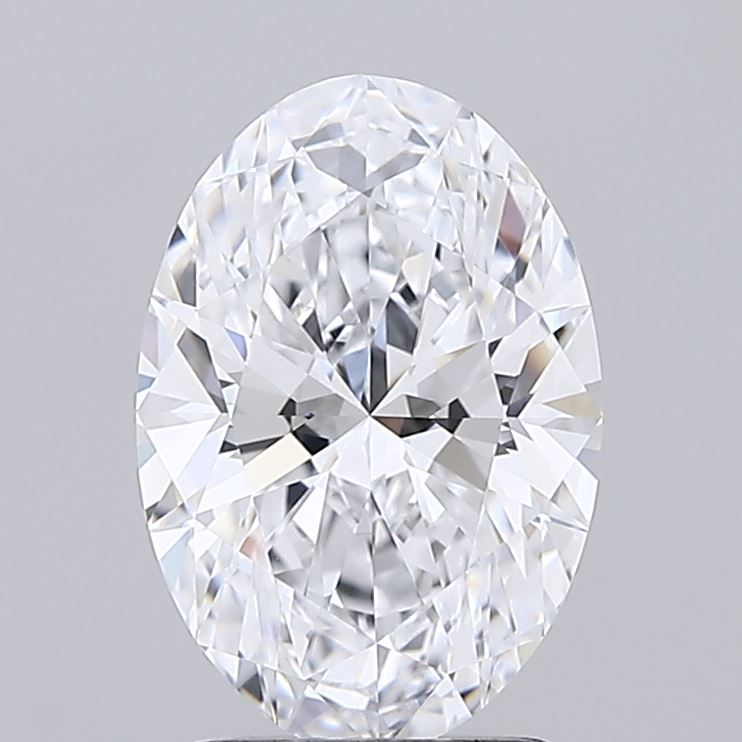 2.09 ct. oval Lab Grown Diamond front image
