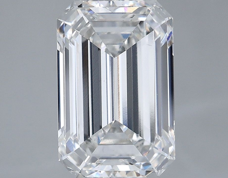 3.58 ct. emerald Lab Grown Diamond front image