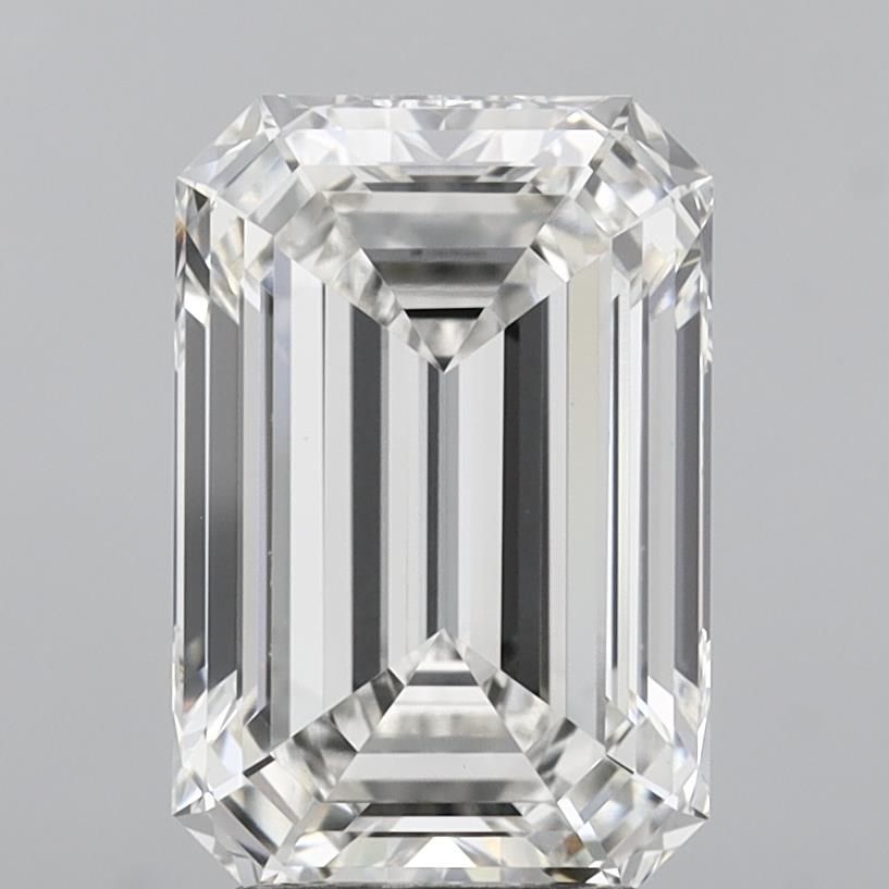 4.09 ct. emerald Lab Grown Diamond front image