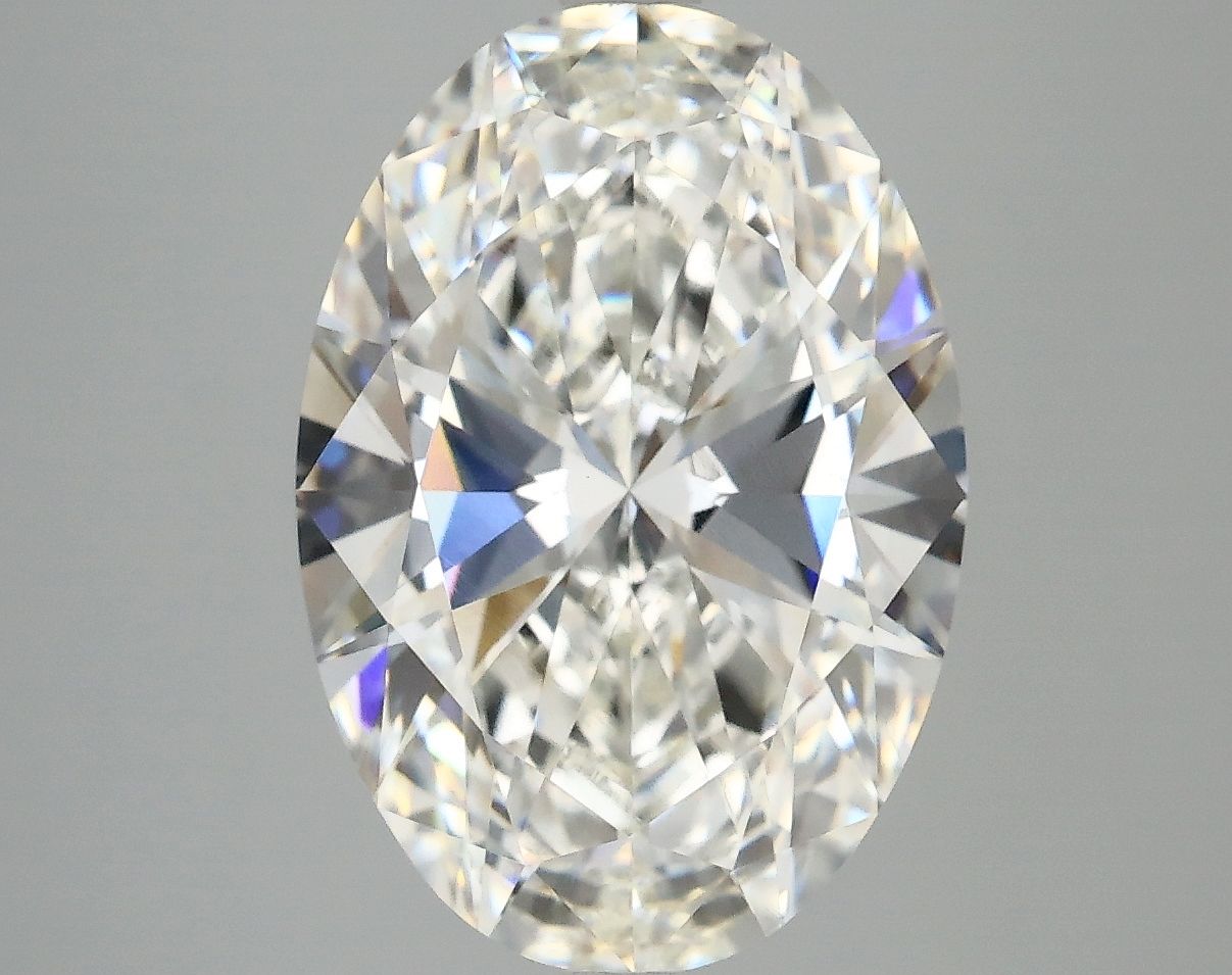 5.03 ct. oval Lab Grown Diamond front image