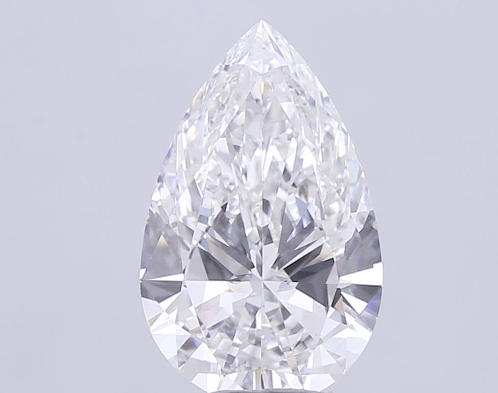 6.56 ct. pear Lab Grown Diamond front image