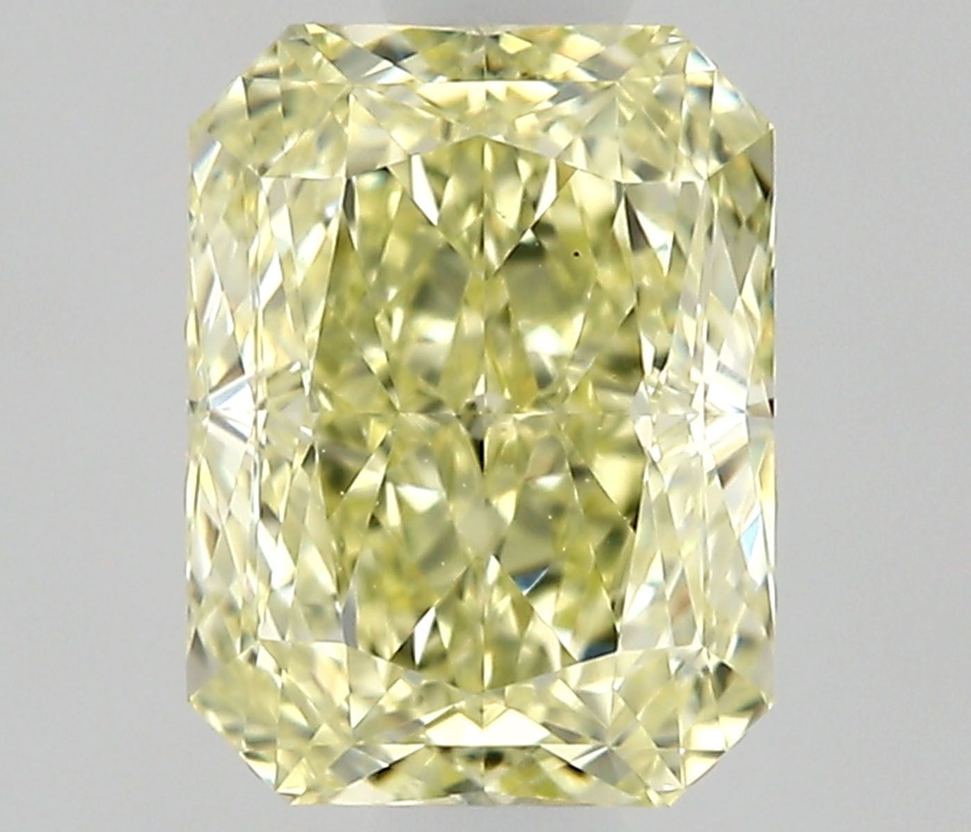 Diament 0.9 ct Fancy Light Yellow/VS2