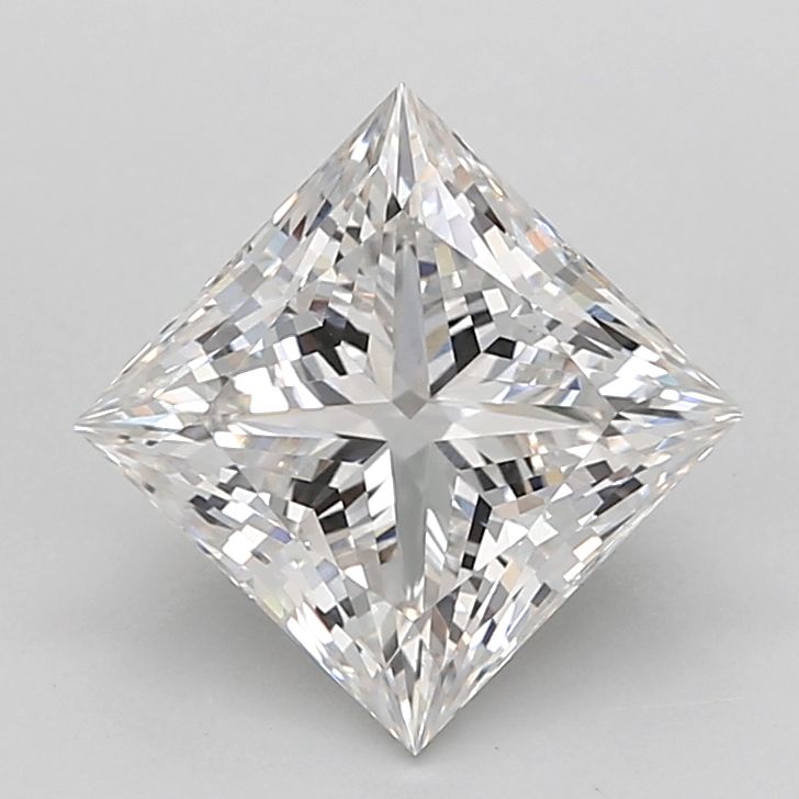3.05 ct. princess Lab Grown Diamond front image