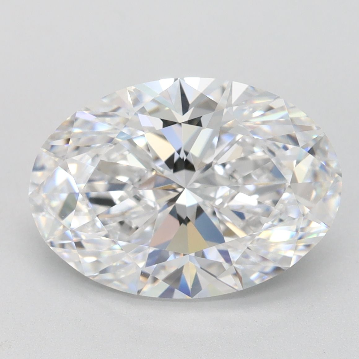 3.43 ct. oval Lab Grown Diamond front image
