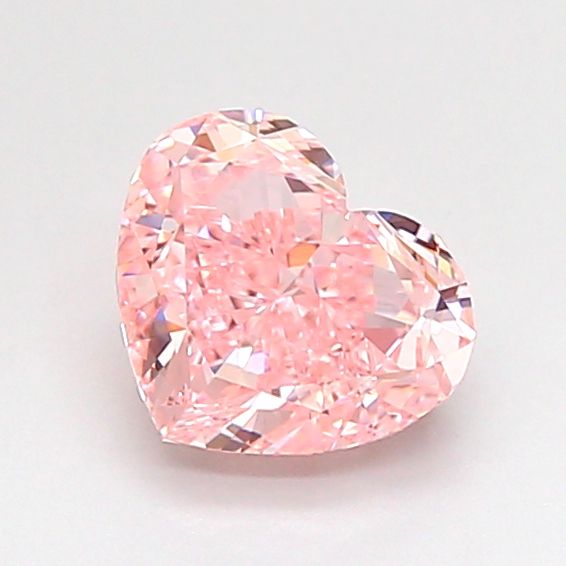 1.01 CT Fancy Vivid Pink HEART