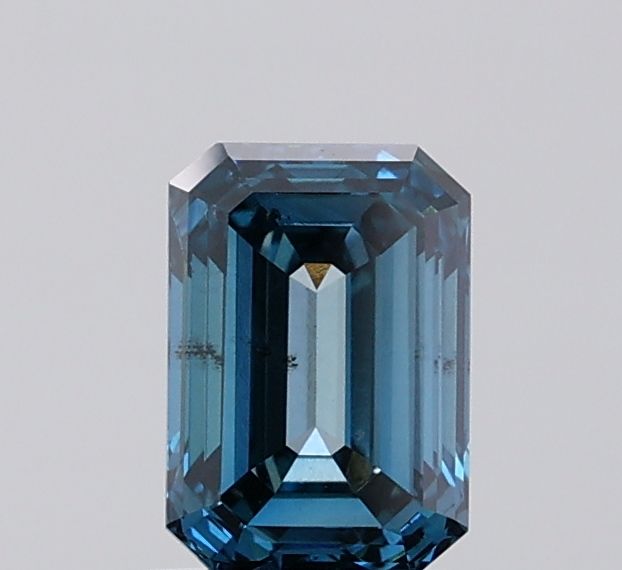 1.07 CT Fancy Vivid Blue EMERALD