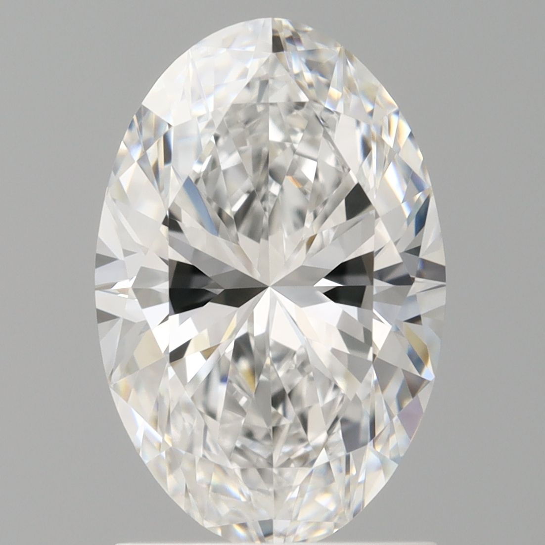 1.56 ct. oval Lab Grown Diamond front image