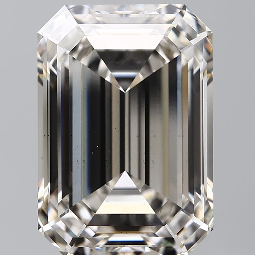 15.05 ct. emerald Lab Grown Diamond front image