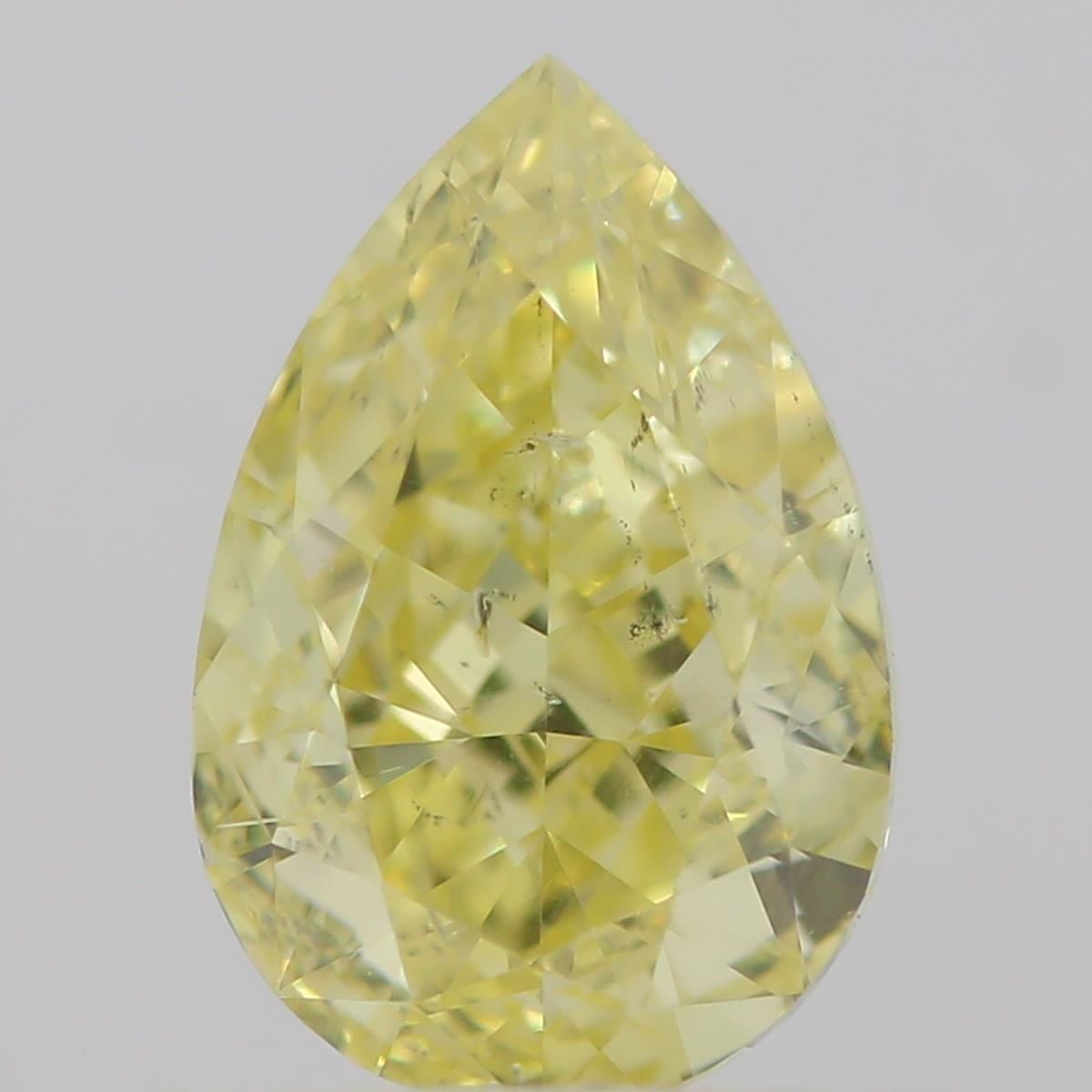 Diament 0.59 ct Fancy Intense Yellow/SI2